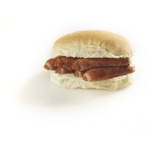 Breakfast Vegetarian/Vegan Sausage Baps
