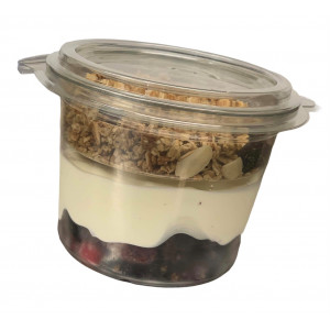 Greek Yoghurt Pot with Mixed Berries & Granola